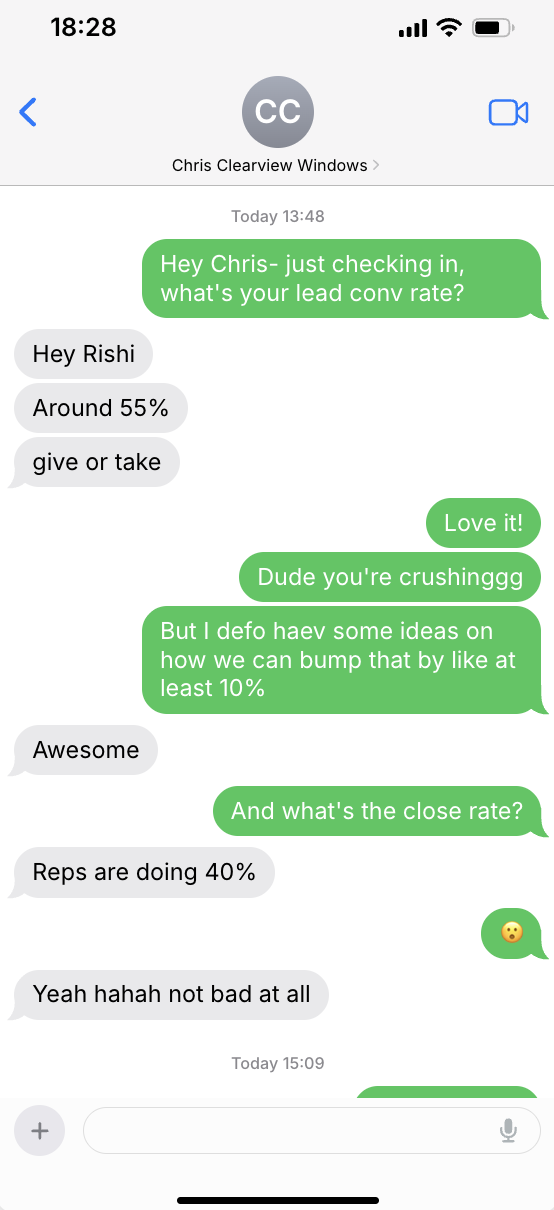 client message