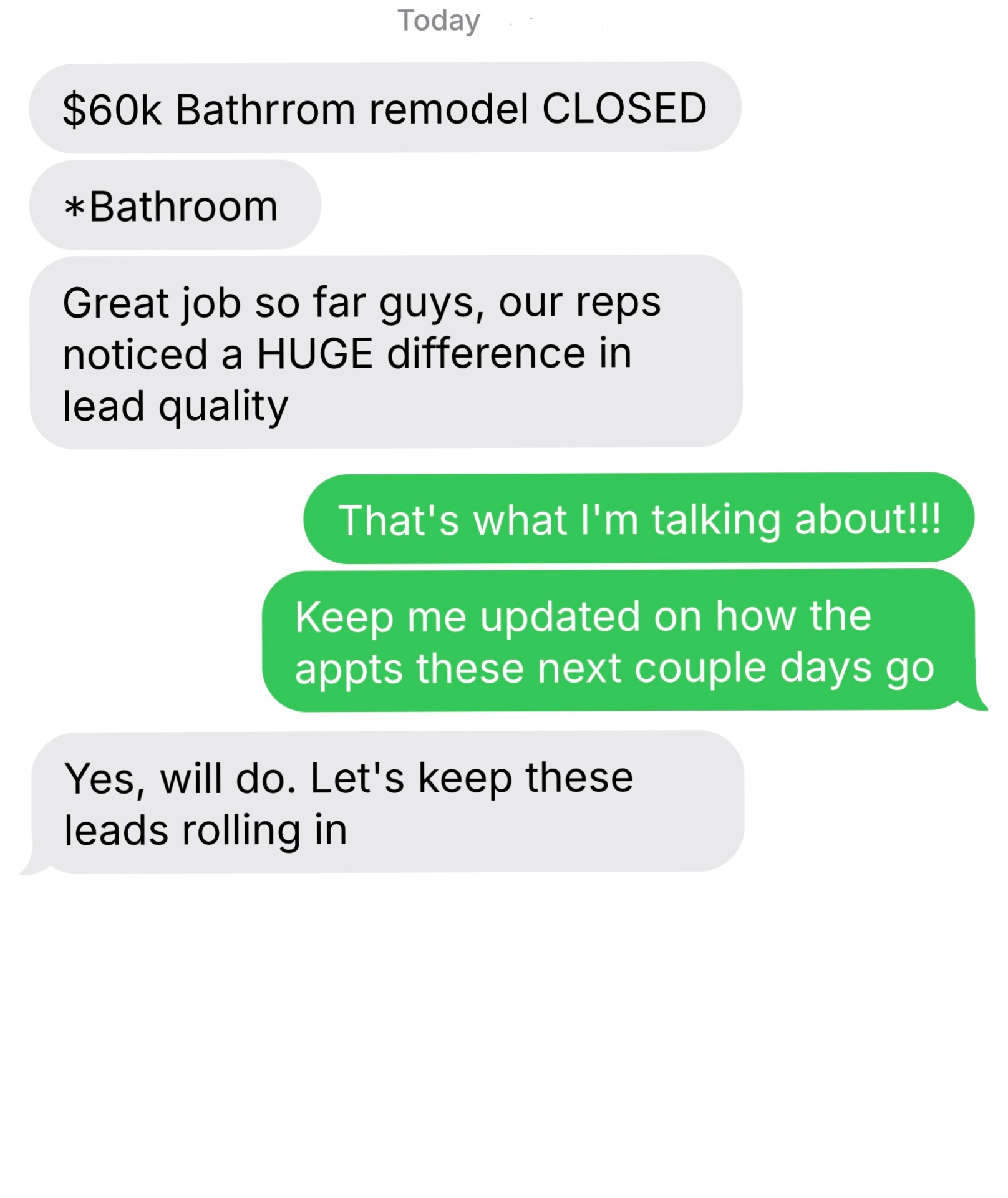 client message