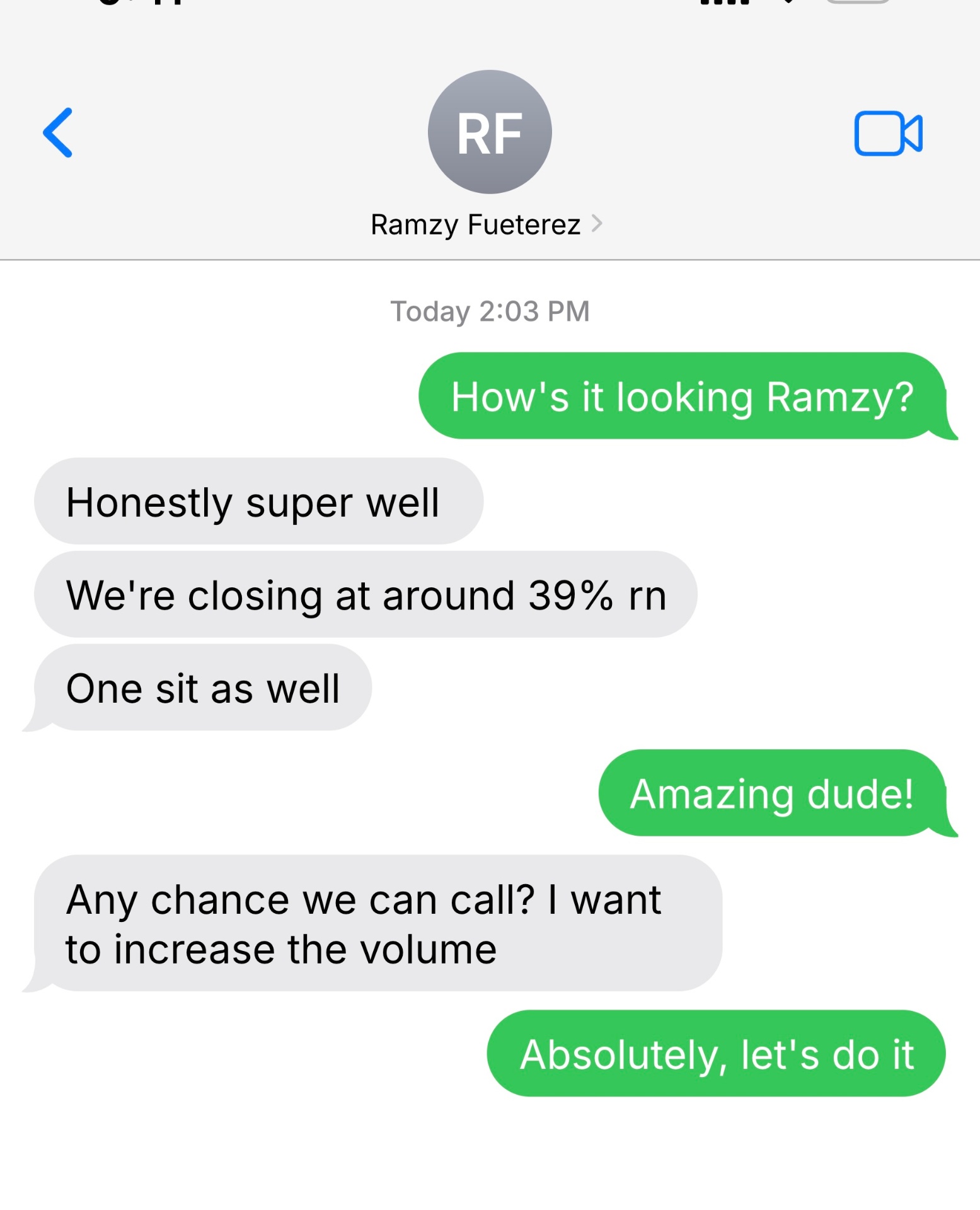 client message